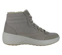 Ecco Stivali donna Soft 7 grigio pelle inverno isolato