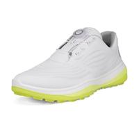 ECCO Uomo LT1 Scarpe da Golf in Pelle Impermeabili Spikeless con Lacci