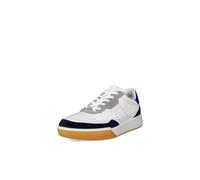 ECCO Sneaker Street Court Lace Uomo, Marine/Bianco/Virtuale, 9-9.5