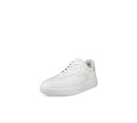 Ecco Uomo Street Court Pelle White Shadow White Formatori 43 EU
