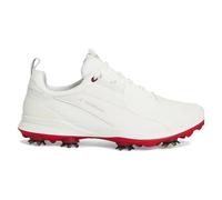 ECCO Women's Biom Tour Lace Waterproof Golf Shoe, White, 6-6.5