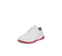 ECCO Women's Lt1 Spikeless Golf Shoes, White Bubblegum, 38 EU