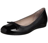 ECCO Women's Touch Ballerina 2.0 Ballet Flat, Nero, 3/3.5 UK