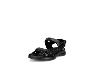 ECCO Women's Yucatan 2.0 Sport Sandal, Black Patent, 4-4.5