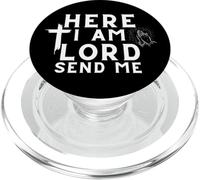 Eccomi, Signore, mandami una stampa cristiana PopSockets PopGrip per MagSafe