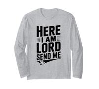 Eccomi, Signore Mi Manda la Fede Cristiana Maglia a Manica