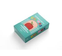 Éccomi Targetes d’Aprenentatge de Colors per a Nadons, 12 Unitats amb Anelles, Cartó Gruixut, Estimulació Visual i Vocabulari, Joc Educatiu per a Nadons.