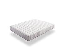 ECCOX - Materasso viscoelastico Luxury Carcassonne - Altezza 26 cm - Nucleo HR Pro Nature Alta Densità - Imbottitura Superiore Continuo Visco Gel + Supersoft - Durezza Medio-Alta (140 x 190 cm)