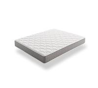 ECCOX - Materasso viscoelastico Luxury Cool - Altezza 26 cm - Nucleo HR Zigzag Nature ad alta densità - Imbottitura superiore continua in ViscoGel + Supersoft + Strech - Firmezza alta (160 x 190 cm)