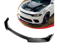 ECCPP Spoiler automobilistico dei corredi del corpo del paraurti anteriore nero lucido del labbro si adatta 16-20 per Honda Civic