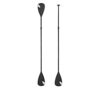 ECD Germany Pagaia 2 in 1 per Kayak in 4 Pezzi Paletta Telescopica in Alluminio Smontabile per SUP Remo Doppio Regolabile in Lunghezza Accessori per Stand Up Paddle Palino per Canoa