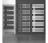 ECD Germany Radiatore da Bagno a Pannello Iron EM Design Scaldasalviette - 600 x 1600 mm Antracite Radiatore Scaldasalviette Asciugabiancheria 600x1600 mm Radiatore EM Design Antracite non elettrico