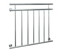 ECD Germany Ringhiera Balcone Francese 90 x 100 cm in Acciaio Supporto Finestre Bar Griglia Ringhiera Balcone alla Francese 900 x 1000 mm in Acciaio inox Ringhiera da Terrazze Finestre Casa