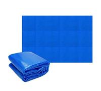 ECD Germany Telone Solare per Piscina 400 µm Rettangolare 800x400 cm Blu, Copertura Tagliabile su Misura, Pellicola Termica Isolante con Sistema Riscaldante, Telo con Materiale Resistente al Cloro