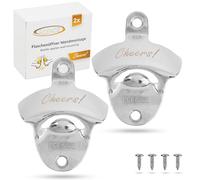 ECENCE 2x Apribottiglie da parete, Stile Retrò, Supporto per tappi di birra