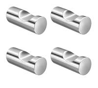 ECENCE 4 pezzi Ganci Appendi Accappatoio Bagno Acciaio Inox 304 cromo