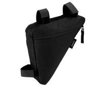 ECENCE Borsa Bicicletta Telaio Triangolare Nera Nylon