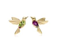 Ecfew ™ 'The Creator' Mischia e Abbina Peridoto & Rodolite Colibrì Lobo