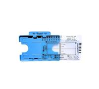 ECG/ECG, righello a 7 gradini, strumento di interpretazione VG trasparente portatile, 8,6 cm x 5,4 cm, ECG, righello a 7 gradini per interpretazione ECG/ECG, aiuto ideale per studenti, paramedici,