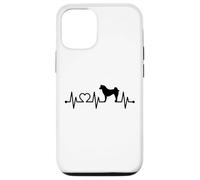 ECG Heartbeat Akita Inu Ken Pulse proprietario giapponese Custodia per iPhone 12/12 Pro