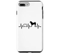 ECG Heartbeat Akita Inu Ken Pulse proprietario giapponese Custodia per iPhone 7 Plus/8 Plus