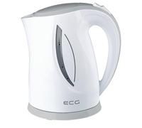 ECG RK 1758 bollitore Grey, 1,7 litri, Plastica, 1.7 litri, colore: grigio/bianco
