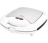 ECG S 399 - Panino 3 in 1, in acciaio inox/plastica, colore: Bianco