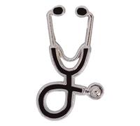 ECG Spilla medica battito cardiaco stetoscopio spilla medici sorelle gioielli, Klein, Metallo non prezioso