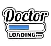 ECG Spilla medica battito cardiaco stetoscopio spilla medici sorelle gioielli, Klein, Metallo non prezioso