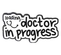 ECG Spilla medica battito cardiaco stetoscopio spilla medici sorelle gioielli, Klein, Metallo non prezioso