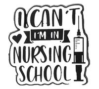 ECG Spilla medica battito cardiaco stetoscopio spilla medici sorelle gioielli, Klein, Metallo non prezioso