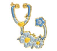 ECG Spilla medica battito cardiaco stetoscopio spilla medici sorelle gioielli, Klein, Metallo non prezioso