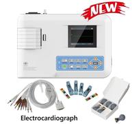 ECG100G Tabletop Digital 1 Channel 12Lead EKG Electrocardiograph Thermal Printer