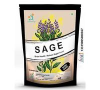 ECH Green Velly 100Gms Dried Sage Leaves for Tea (Whole) | Smudge Smudging | Energy Reiki | Removes Energy Blocks.