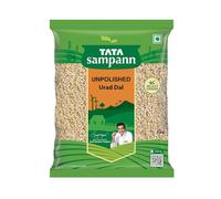 ECH Green Velly Sampann Unpolished Urad Dal (Split), 1kg