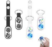 Echehi 2 pezzi Giocattoli Antistress Pop Magnet, Giochi da Viaggio Portatili, Antistress e per la Concentrazione, Ideali per Adulti e Bambini. Blanc, Noir