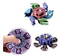 Echehi 3 Fidget Spinner con Apertura e Chiusura Automatica, Il Massimo Antistress e Aiutare la Concentrazione per Bambini e Adulti. RGP