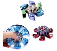 Echehi 3 Fidget Spinner con Apertura e Chiusura Automatica, Il Massimo Antistress e Aiutare la Concentrazione per Bambini e Adulti. GRB