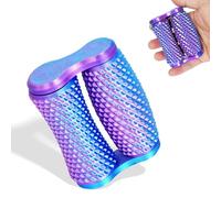Echehi Fidget Toys Portatili, Giochi Sensoriali Stampato in 3D per Antistress e Ansia, Favorisce Concentrazione, Chiarezza, Esercizi per le Mani. Viola Sfumato