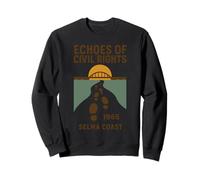 Echi di Diritti Civili Camicia Retro Selma 1965 Marzo Alabama Felpa