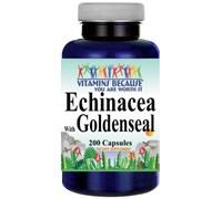 Echinacea E Goldenseal 450Mg 200 Caps Echinacea Angustifolia Purpurea Con