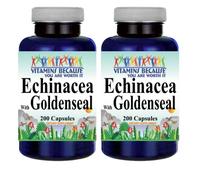 Echinacea E Goldenseal 450Mg 2X200 Caps Echinacea Angustifolia Purpurea Con