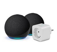 Echo Dot (5ª generazione) | Antracite, 2 pezzi + Sengled Smart Plug, compatibil