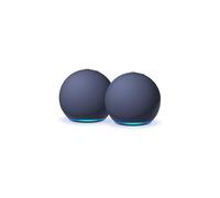 Echo Dot (Ultimo modello) | Altoparlante intelligente Wi-Fi e Bluetooth, suono più potente e dinamico | Blu notte, con Accesso Anticipato ad Alex Confezione da 2)