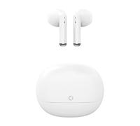 Echo Earbuds Pods Colors - Cuffie wireless 5.4 Touch - Ultra leggere e confortevoli - Suono chiaro e microfono - Custodia USB-C - 5 ore di autonomia - Design discreto, bianco