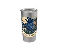 ECHO FLIGHT CALM Pipistrelli Luna Bicchiere termico in acciaio inox doppia parete