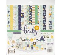 Echo Park Collection Kit 12""X12""-Hello Baby Boy