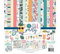 Echo Park Paper Company Paper - Kit di raccolta per feste in piscina, 30 x 30 cm