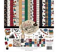 Echo Park Paper Company Witches & Wizards No.2 - Kit di carta da collezione, multicolore, 30 x 30 cm