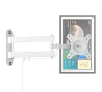 Echo Show 15 - Supporto da parete regolabile per monitor da 15" a 28", rotazione a 360°, inclinabile e girevole